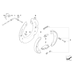 Repair kit springs - 34410410823