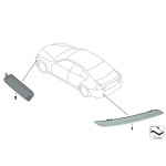 Światło odblaskowe tylne lewe BMW E34 318 320 325 328 330 335 - 63147315165