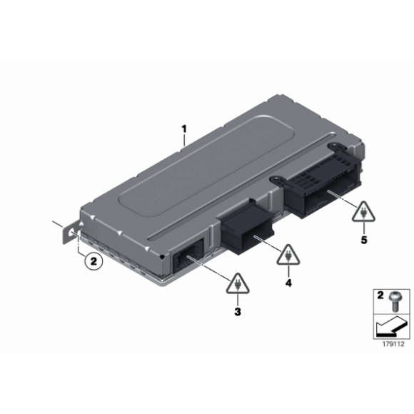 Sterownik centralnego modułu Gateway BMW F01 F02 F06 F07 F10 F11 F12 F13 - 61359322532