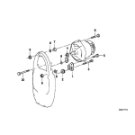 Śruba z podkładką BMW E34 E36 E38 E39 E46 E52 E53 E60 E61 E63 E64 E70 E81 E86 E90 F45 F60 - 07119905533