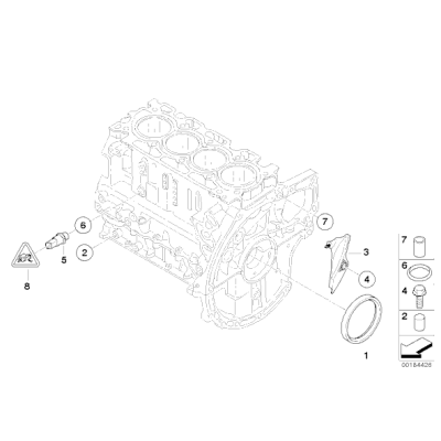 Czujnik ciśnienia oleju MINI R55 R56 R57 R58 R59 Cooper S D JCW One - 12617568481