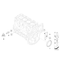 Czujnik ciśnienia oleju MINI R55 R56 R57 R58 R59 Cooper S D JCW One - 12617568481