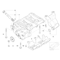 Przewód ssący smok BMW E46 E60N E81 E87 E84 X1 E88 E90 E91 E92 E93 - 11417500328