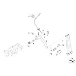 35411162580 Cięgno linka gazu BMW E39 535i 540i - 35411162580 - Części oryginalne BMW Łódź | Sklep internetowy BMW