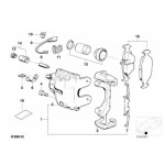 Sprężynka zacisku hamulcowego przód BMW E32 E34 730 735 740 750 518 520 525 530 535 540 M5 - 34111157687