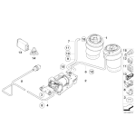 Sprężyna pneumatyczna NIVO tył BMW E70 E71 X5 X6 30dX 35dX 35iX 40iX 50iX M50dX - 37126790081