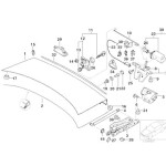 51248222913 Siłownik pneumatyczny - 51248222913 - Części oryginalne BMW Łódź | Sklep internetowy BMW