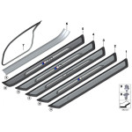 Zaczep BMW E30 E36 E46 E90 F30 E39 E60 F10 E38 E65 X1 X3 X5 X6 87 E81 - 51471840960