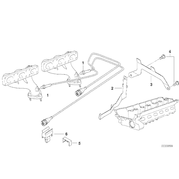 Sonda lambda dedykowana BMW E36 E39 E38 Z3 320i 323i 328i M3 728i 523i 520i 528i M52 - 11781427884