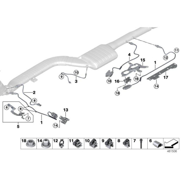 Sonda lambda BMW F10 F11 F20 F21 F23 F25 F30 F31 F36 - 13628589104