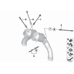 Sonda lambda BMW F07 F10N F11N F06 F12 F13 F01 F02 F16 550i 550iX 750i 50iX - 11787614322