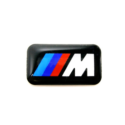 Emblemat M wklejany w felgę BMW E31 E4 E36 E38 E39 E46 E60 E53 E63 E65 E70 E81 E90 F01 F10 F07 F12 F15 F25 F30 G11 - 36112228660