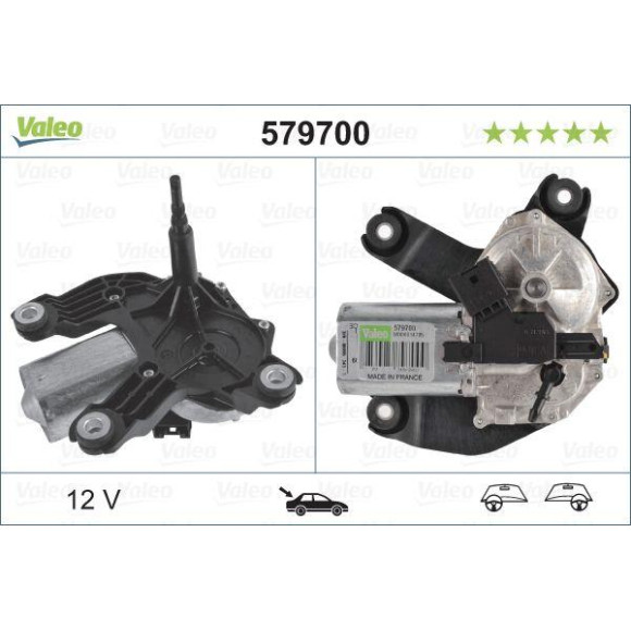 Silnik wycieraczki szyby tył MINI R50 R53 R56N R60 R61 - 67636932013