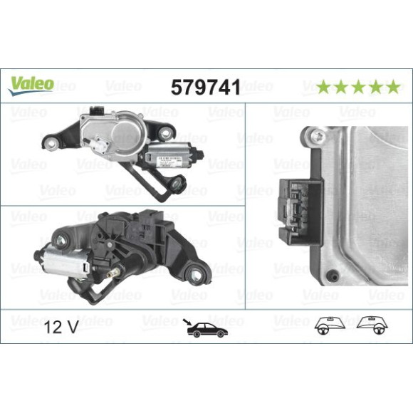 Silnik wycieraczki szyby tył BMW E81 E87 E87N 116 118 120 130 - 67637199569