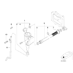 Odma oddzielacz oleju BMW BMW E39 E38 735i 740i E39 535i 540i prod po 09.1998r - 11151705272