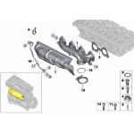 Rura ciśnieniowa spalin BMW F10 F20 F30 G01 G30 B47 - 13628514018