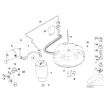 37121095082 Sprężyna pneumatyczna nivo tył prawa BMW E39 Touring kombi 520d 520i 523i 525i 525d 528i 530d 540i - 37121095082 - Części oryginalne BMW Łódź | Sklep internetowy BMW