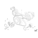 Pasek micro BMW E90 E87 318d 320d 325d 330d 118d 120d M57N M47N - 11287790450