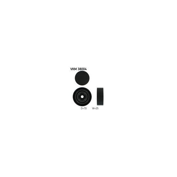 Rolka napinacza BMW E36 E46 E39 E38 E60 X5 1,8 2,0 2,3 2,5 2,8 3,0 M52 M54 - 11281748131