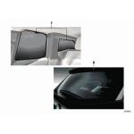 Roleta przeciwsłoneczna bocznych szyb tył BMW I01 i3 60Ah 94Ah 120Ah - 51462349827