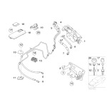 Przewód ciśnieniowy BMW E65 E66 730 740 750 760 - 37136753034