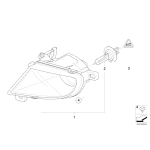 Lampa przeciwmgłowa prawa - 63177177712