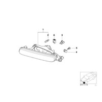 Lampa przeciwmgłowa prawa - 63178361952