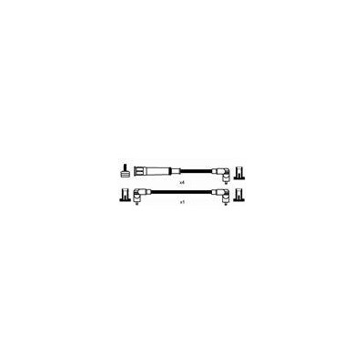 PRZEWODY WYS. NAP. BMW 3 E21/E30/5 E12/E28 1.6/1.8 74-