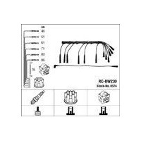 PRZEWODY WYS. NAP. BMW 3 E28/5 E30 2.0/2.7 81-