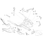 Mocowanie stabilizatora przód lewe BMW E46 316 318 320 323 325 328 330 M3 - 41118239195