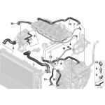 Przewód ukł. chłodzenia BMW F39 X2 F45 F46 F48 X1 MINI F54 F55 F56 F57 F60 - 17127617377
