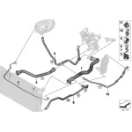 Przewód ukł. chłodzącego BMW F20N F21N F22 F23 F30 F31 F32 F33 F34 F36 114 116 118 120 218 220 225 316 318 320 325 418 420 425 -