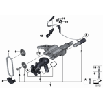 Przewód ssący pompy olejowej BMW F20 F21 F30 F31 114i 116i 118i 120i 316i 320i - 11417633924
