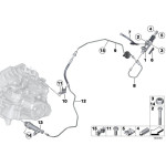 Przewód sprzęgła MINI R55 R56 R57 R58 R59 R60 R61 - 21526863945