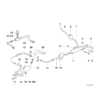 Pompa sprzęgła BMW E36 316 318 320 323 325 328 M3 Z3 - 21526758829