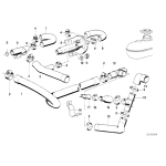 Przewód odmy BMW E23 E24 E28 728 732 733 735 745 628 635 633 525 528 - 11631273055