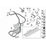 Przewód masowy BMW F01 F02 F06 F07 F10 F11 F12 F13 - 12428643430