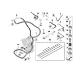 Przewód masowy BMW F01 F02 F06 F07 F10 F11 F12 F13 - 12428643430