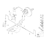 Elastyczny przewód hamulcowy przód BMW E39 520 523 525 528 530 540 M5 - 34301165249