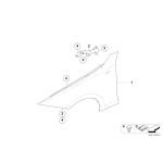 Panel boczny, przedni, lewy - 41357135679