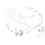 Przewód ukł. chłodzenia BMW E46 316i 318i N40 N42 N45 N46 - 64216902683