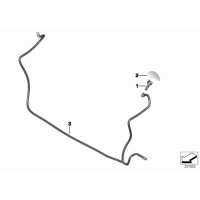 61679800913 Dysza spryskiwacza reflektorów lewa MINI R50 R51 Cooper S D JCW - 61679800913 - Części oryginalne BMW Łódź | Sklep internetowy BMW