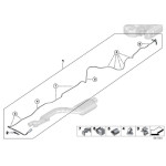 Przewód dozujący SCR BMW F07N 535dX - 16197315946