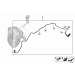 Przewód dozujący paliwo BMW F15 F16 25dX 25d 30dX 40dX M50dX - 16197295663
