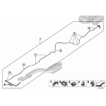 Przewód dozujący paliwa BMW F10N F11N 520dX 525dX N47N - 16197278553