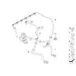 Przewód dopływowy paliwa BMW F01 F06 F07 F10 F11 F12 F13 740 640 535 - 13537823396