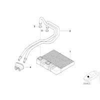 Nagrzewnica BMW E46 X3 316 318 320 323 325 328 330 z klimat. - 64118372783