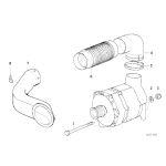 Przewód powietrza BMW E32 E34 730i 735i M30 520i 525i M50 - 12311710513