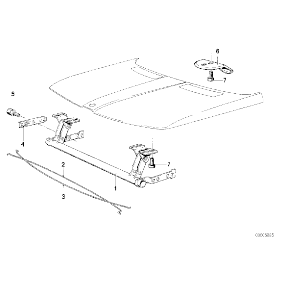 Podkładka zabezpieczająca ustalająca BMW E21 315 316 318 320 323 - 41611826325