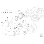 Przepływomierz BMW E46 E60 E90 X5 E87 318d 320d 330d 520d 525d 530d 730d118d 120d - 13627788744